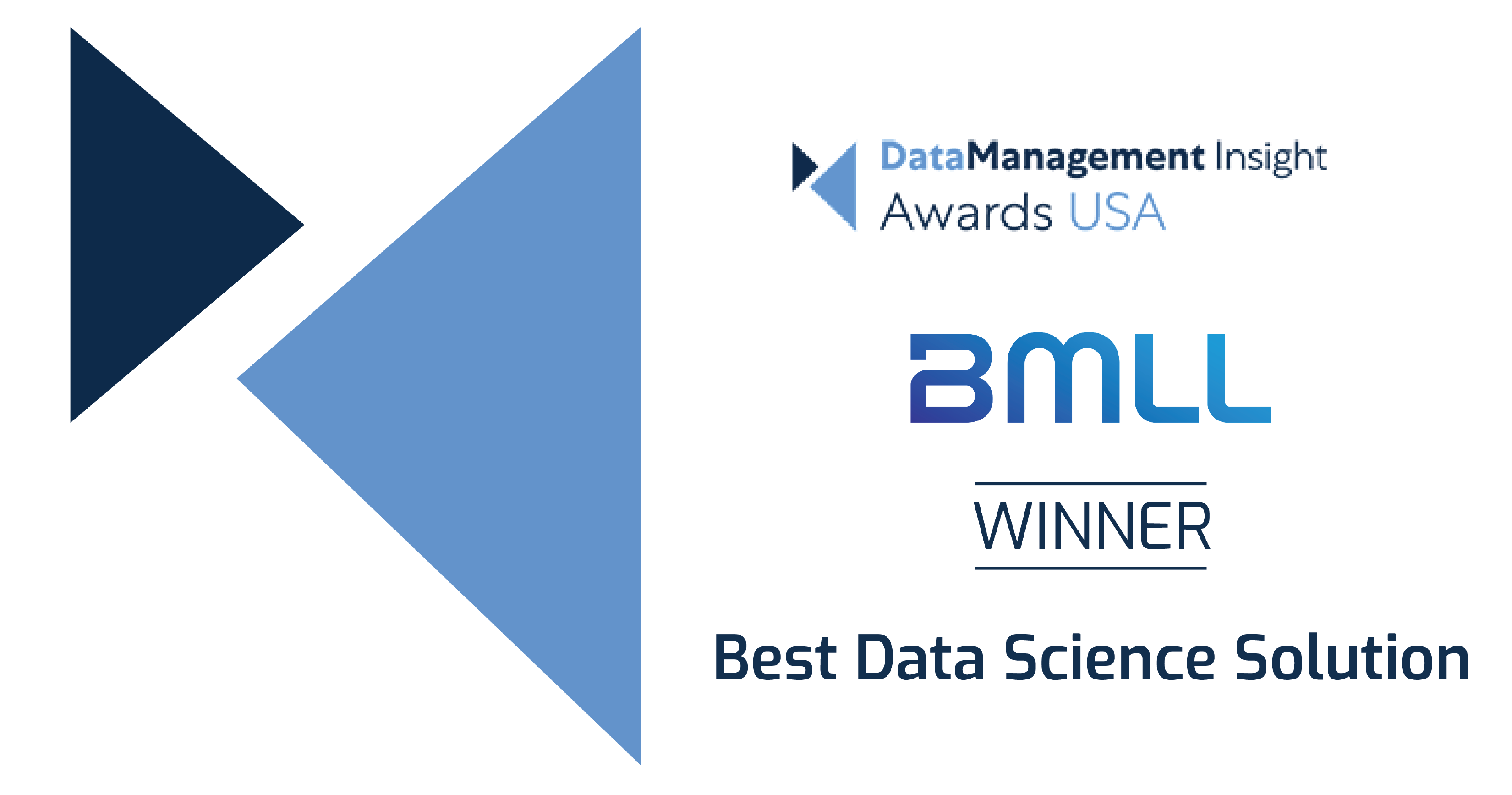 Photo for BMLL Vantage Wins ‘Best Data Science Solution’ at the Data Management Insight Awards USA 2023 news story